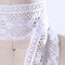 2 Yards White Polyester Navajo Elements Lace Trim for Home and Craft Projects